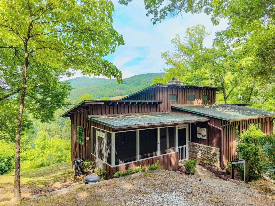 Front view of the cabin
