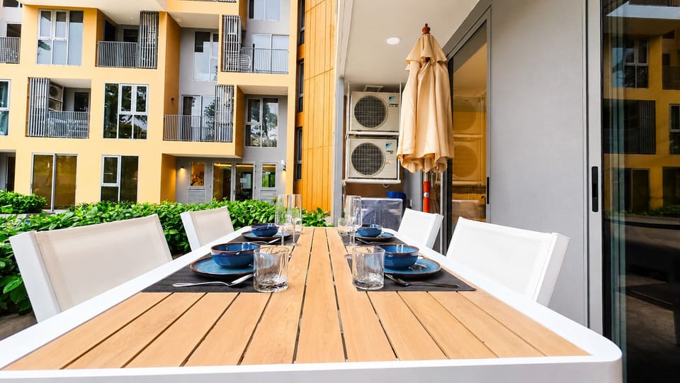 Apartment, Patio, Garden View | Outdoor dining