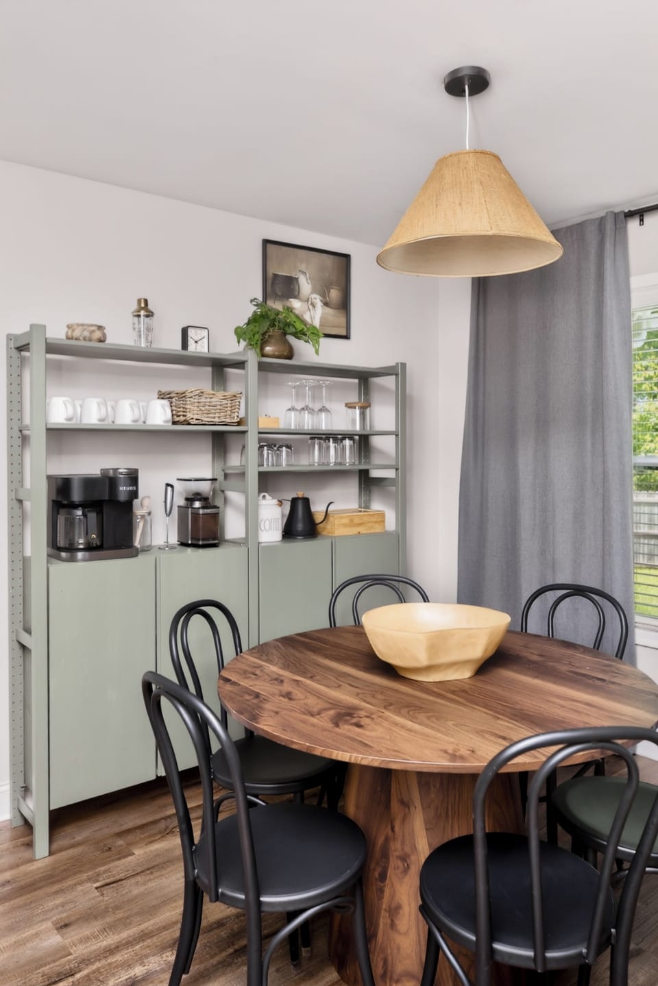 Fully stocked with the essentials for everything from morning coffee to family dinners.
