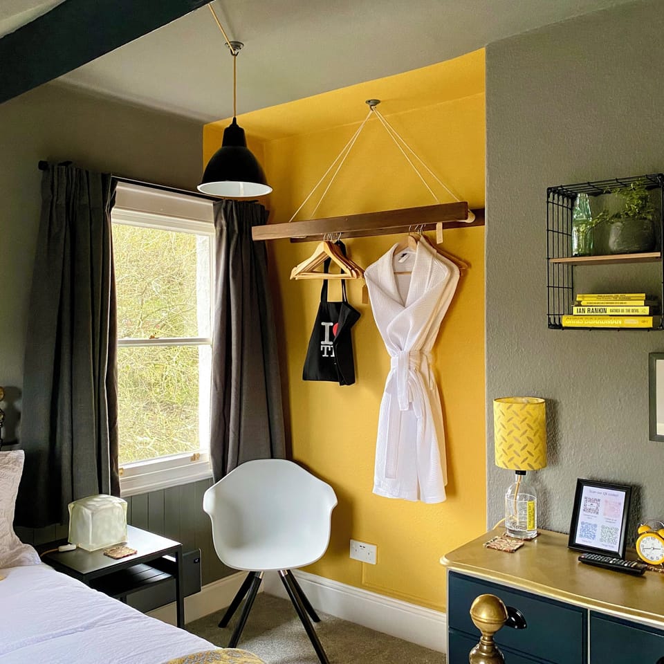 Double Room, Private Bathroom (Room 4) | Individually decorated, blackout drapes