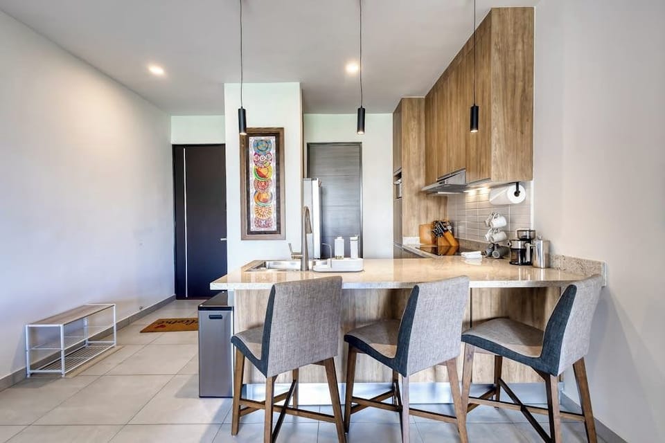 Condo, Multiple Beds, Garden View (Casa Tranquila Maralta) | Private kitchen