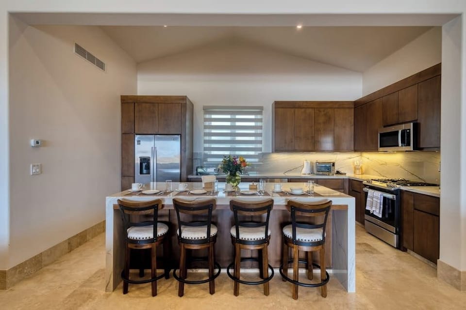 House, Multiple Beds, Ocean View (Casa Vista Diamante) | Private kitchen