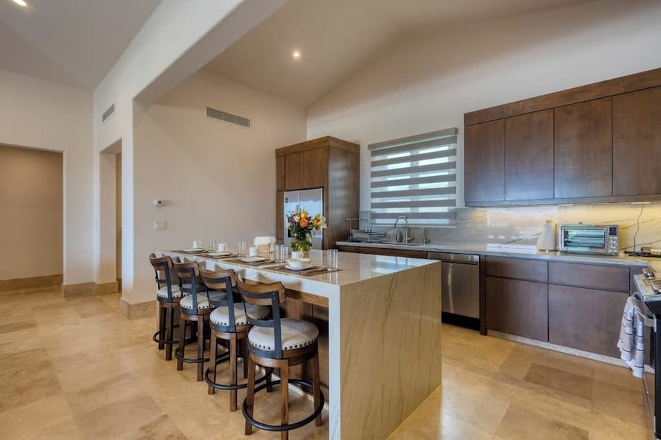 House, Multiple Beds, Ocean View (Casa Vista Diamante) | Private kitchen