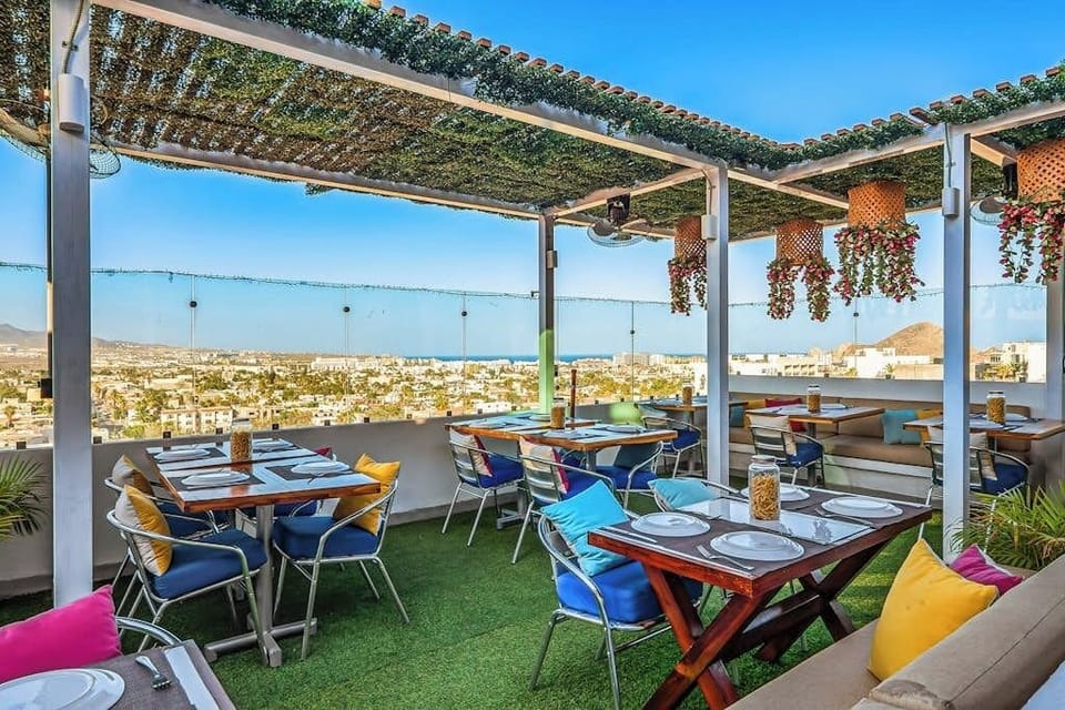 Studio, 1 King Bed, Balcony, Mountain View (Chloe 508B at Morgan Residences) | Outdoor dining