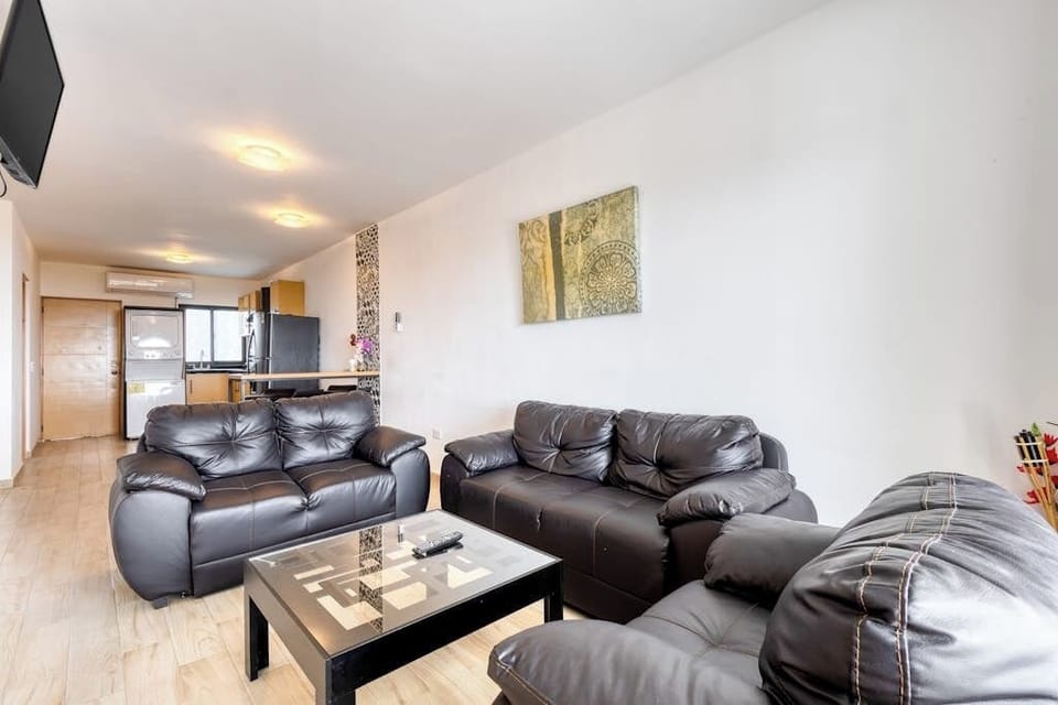 Apartment, Multiple Beds, Ocean View (Condominio Betania #4) | Living area