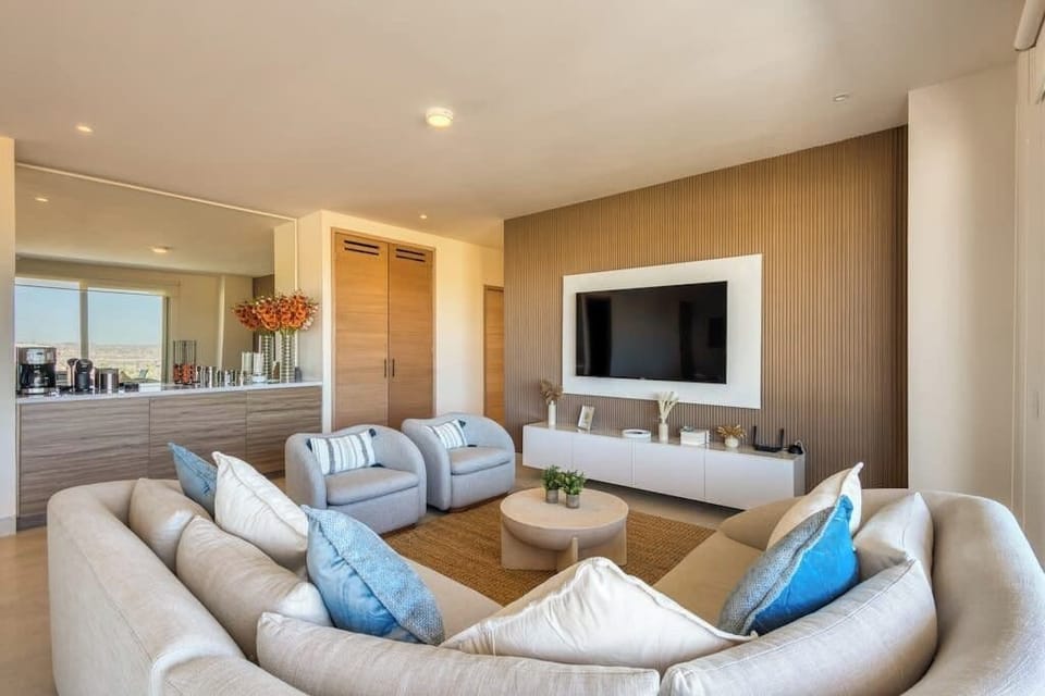 Condo, Multiple Beds, Ocean View (Luz del Pacifico at Vista Velas III) | Living area