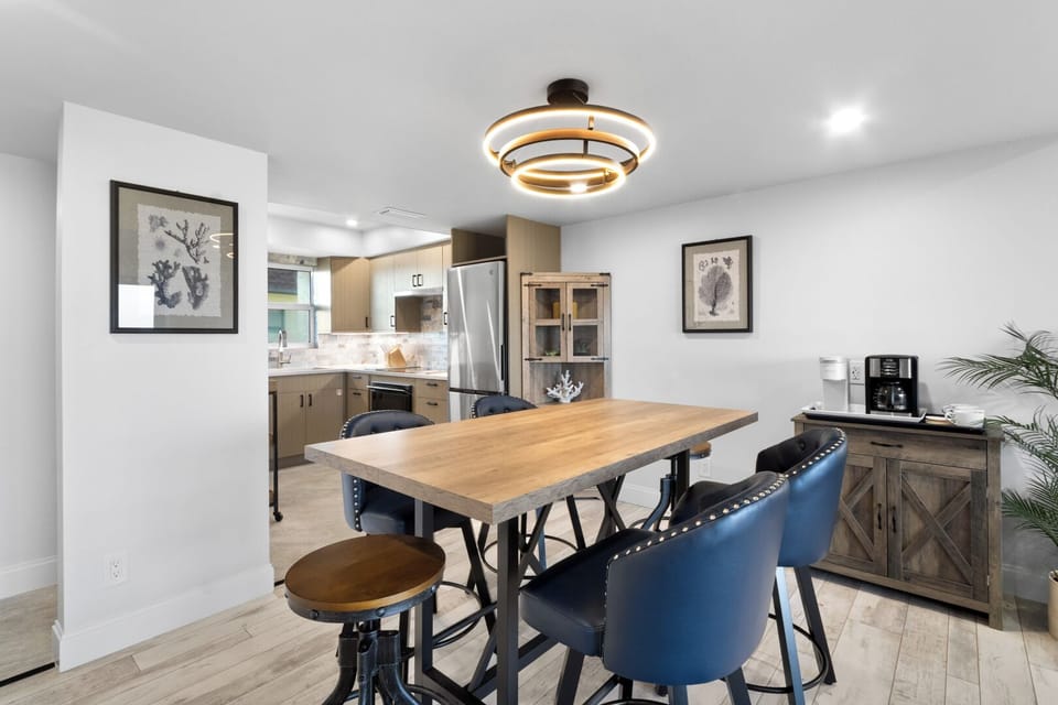 Gather around the dining table to enjoy your favorite meals