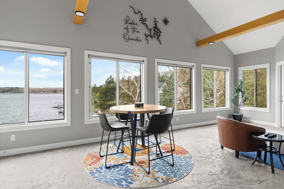 Sunroom that comes off the upstairs living room area