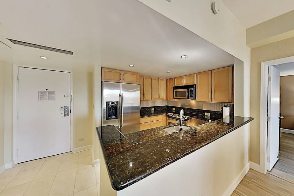Updated appliances and granite counter tops