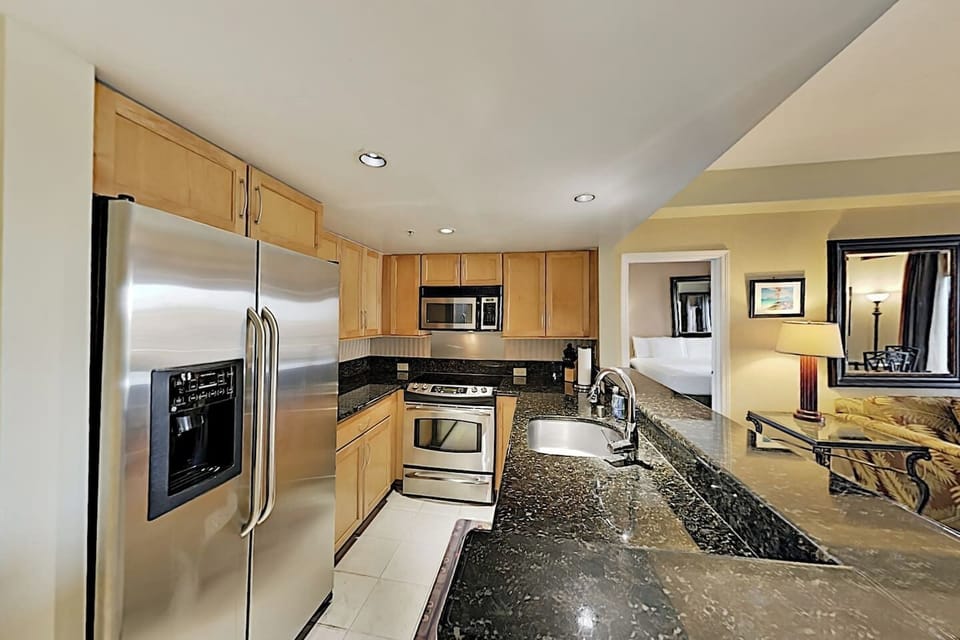 Fully equipped updated kitchen
