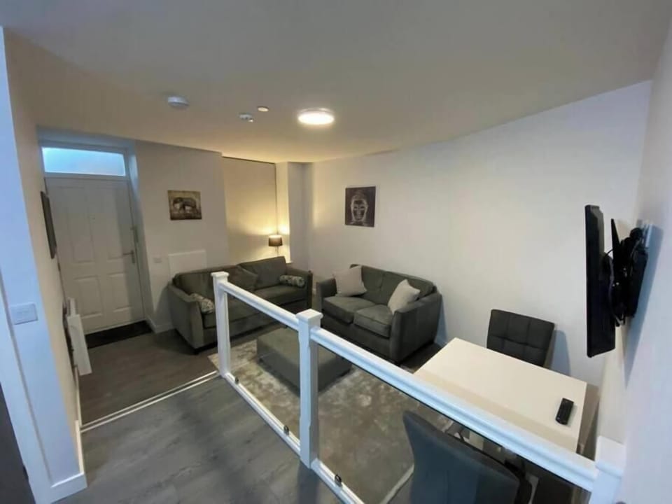 Lounge — Bright open-plan living space to unwind after a day on the NC500