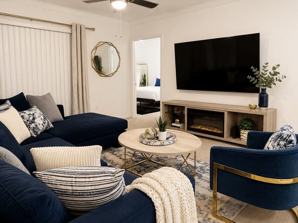 Blue Haven Living Room