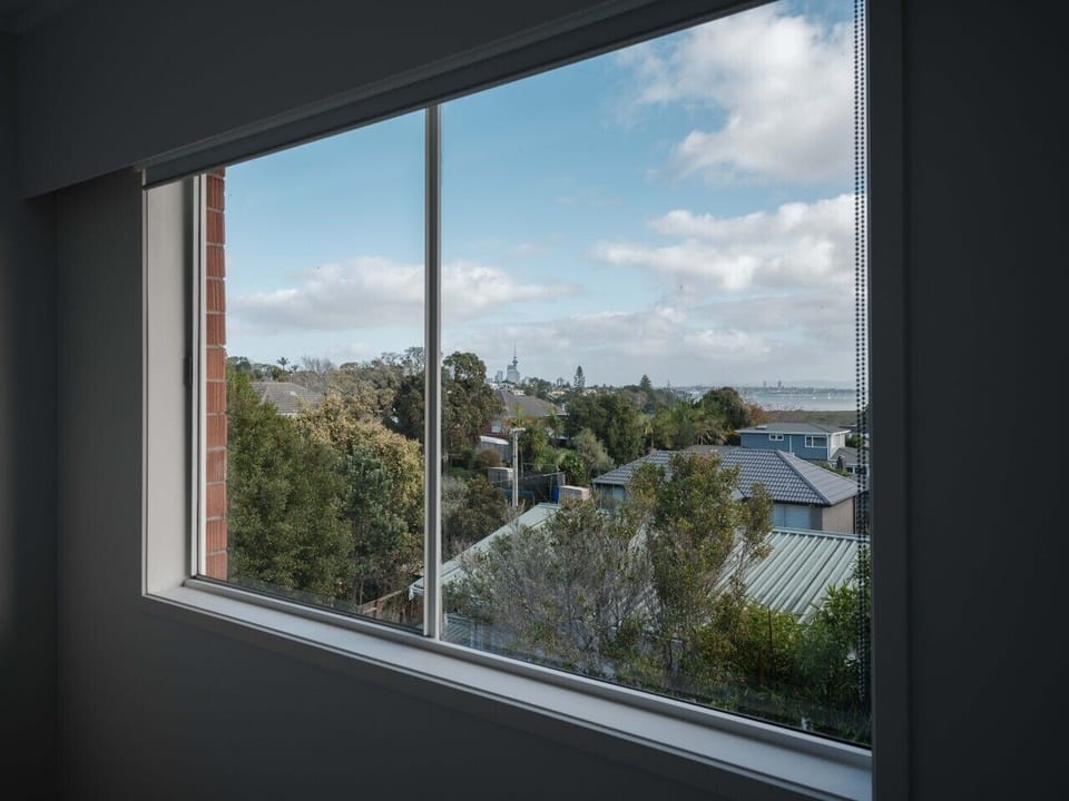 Sky Tower view from bedroom 2