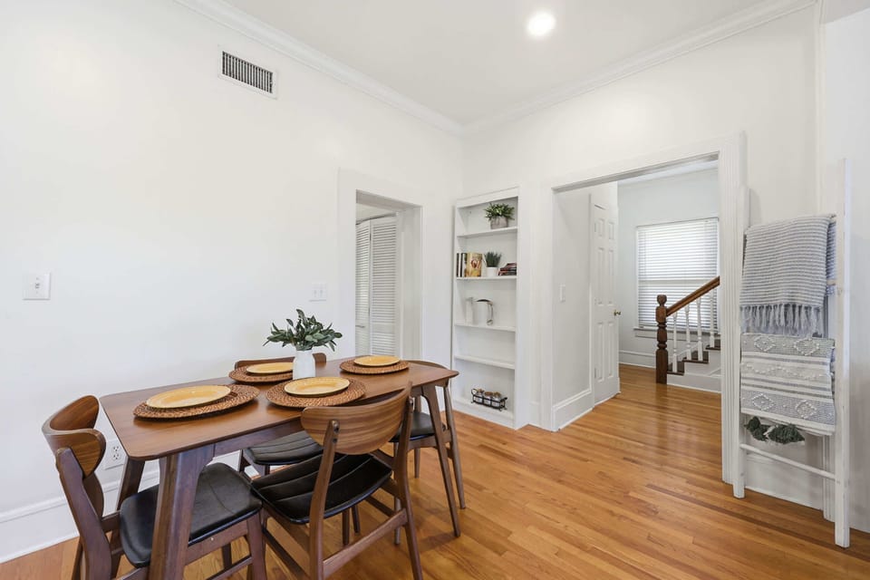 Make mealtime memories together at the dining table, seating 6​