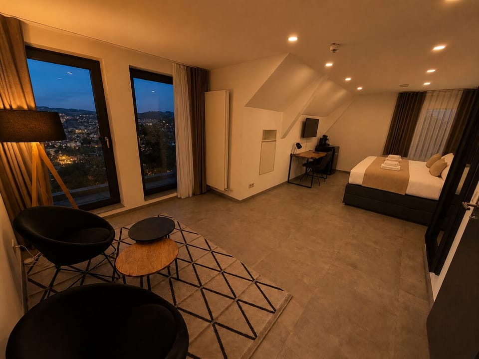 Deluxe Double Room, City View | Desk, laptop workspace, free WiFi