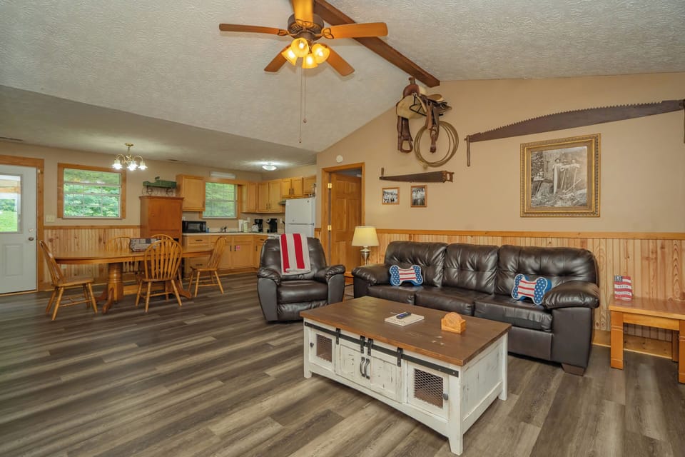Living Room with Sleeper Sofa