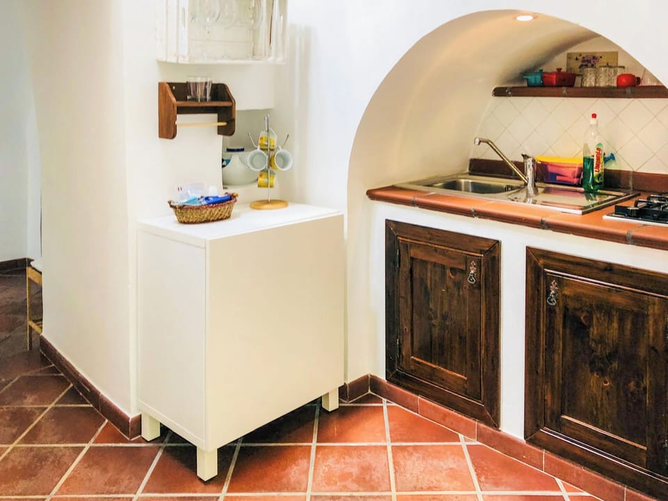Villa, Patio, Garden View | Private kitchen