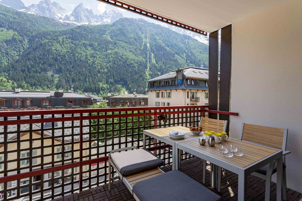 Balcony with Views of the Mont Blanc Massif