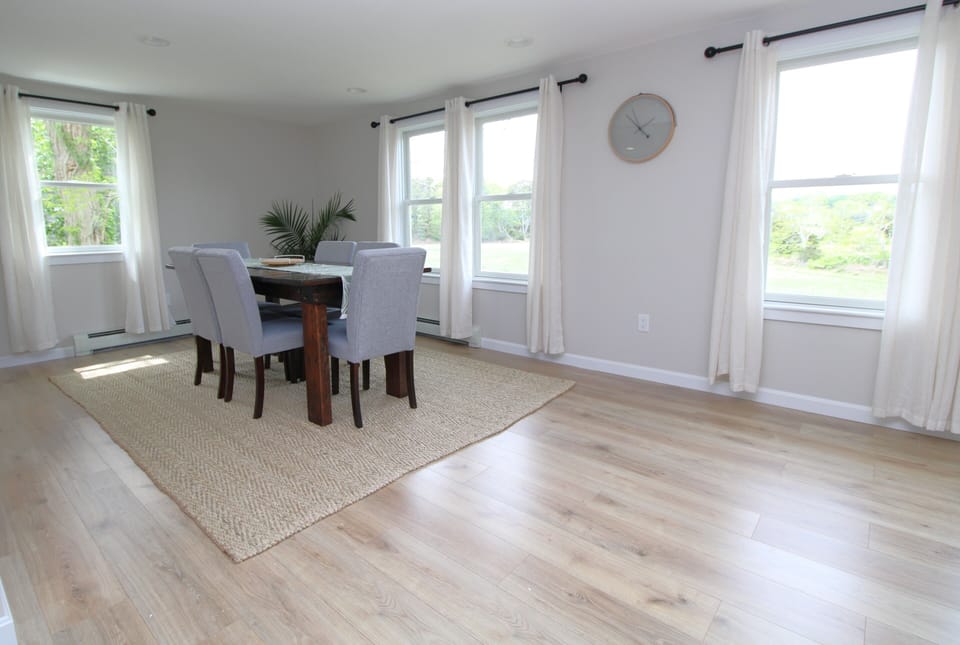 Spacious Dining Room with Marsh View