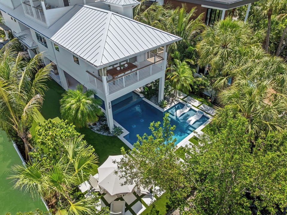 Private Pool with Outdoor Lounge Area