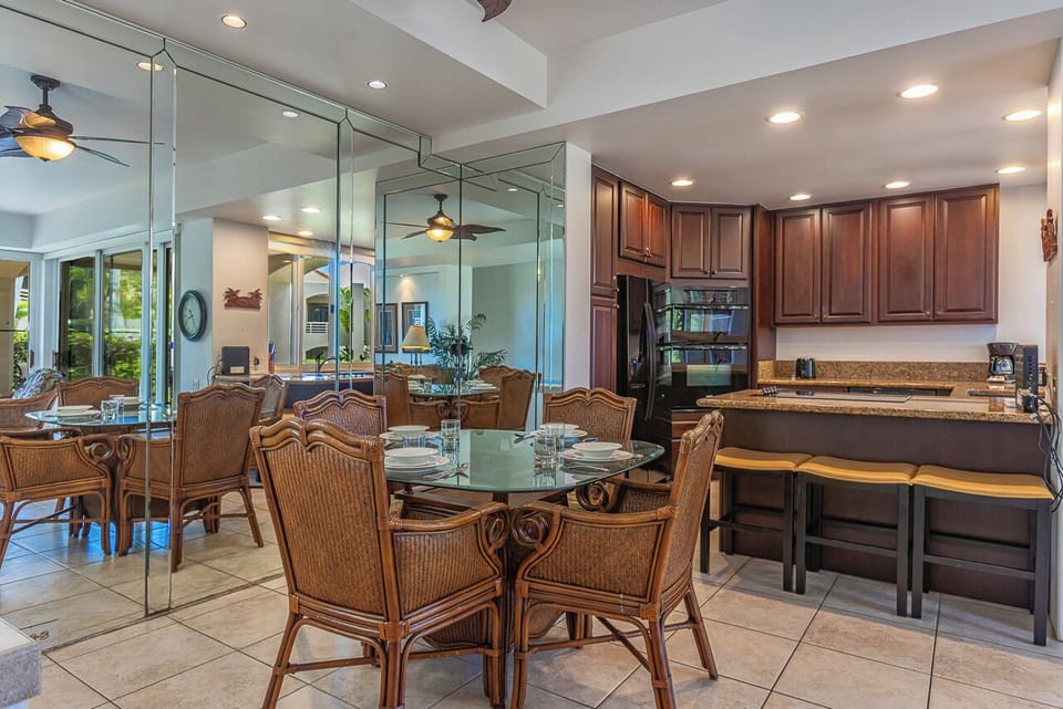 Room for everyone to gather. Perfect for preparing meals and sharing stories around the table.