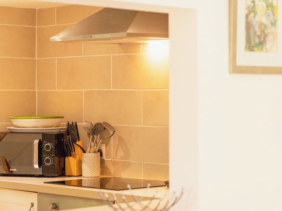 Wall, Interior Design, Kitchen, Wood, Flooring, Kitchen Appliance, Ceiling, Countertop, Home Appliance