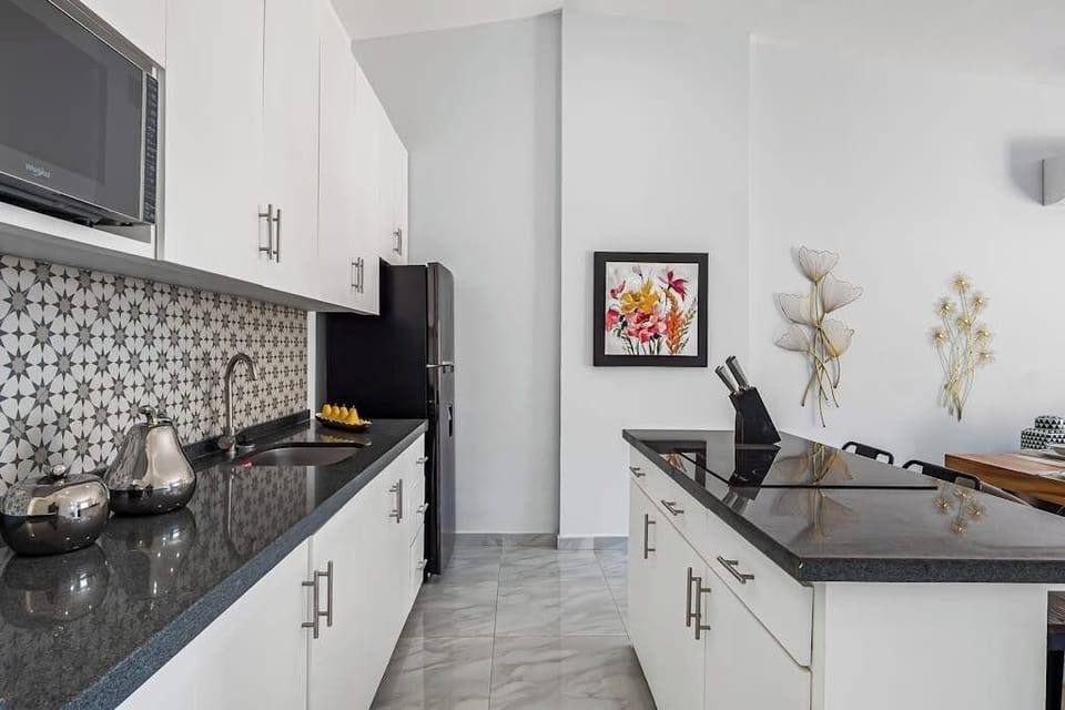 Apartment, Multiple Beds, Partial Ocean View (Mara 607 at Morgan Residences) | Private kitchen