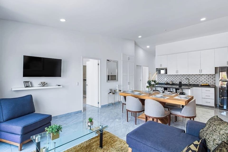 Apartment, Multiple Beds, Partial Ocean View (Mara 607 at Morgan Residences) | Living area