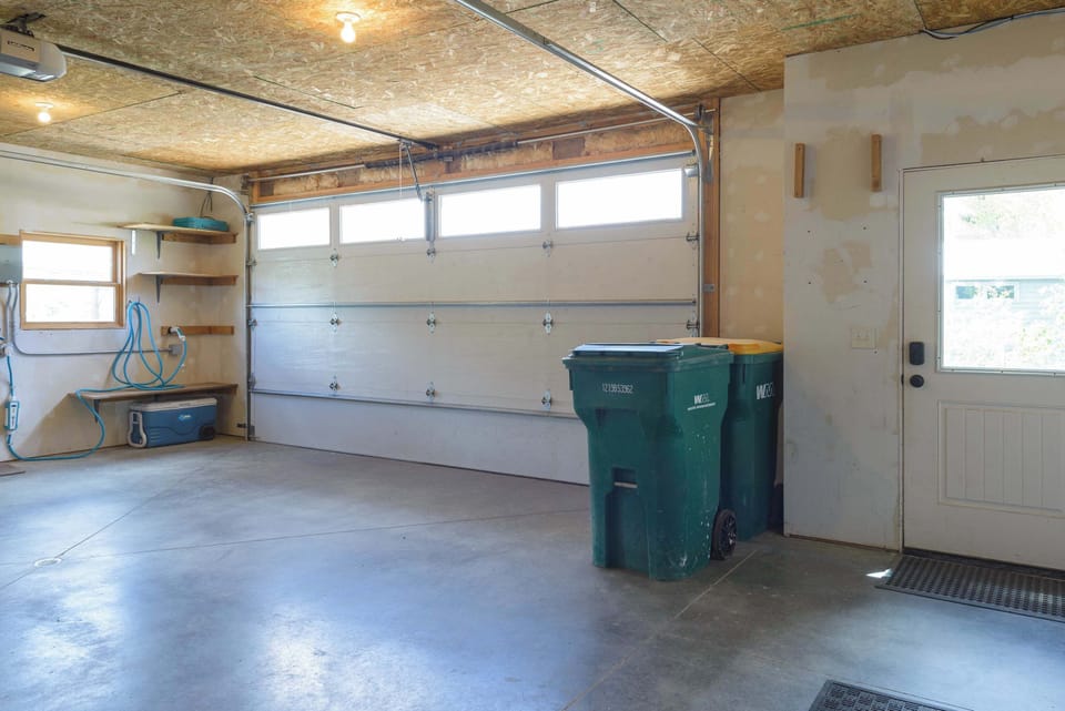 Two car garage