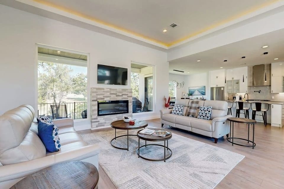 House, Multiple Beds, Garden View (The Desert Rose) | Living area