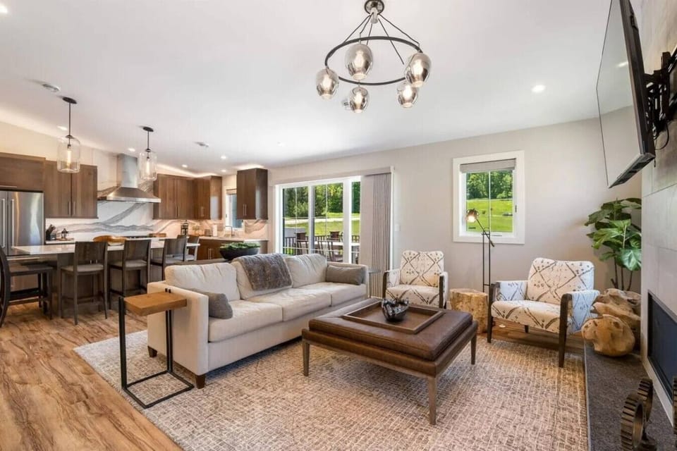 Living Room and Kitchen