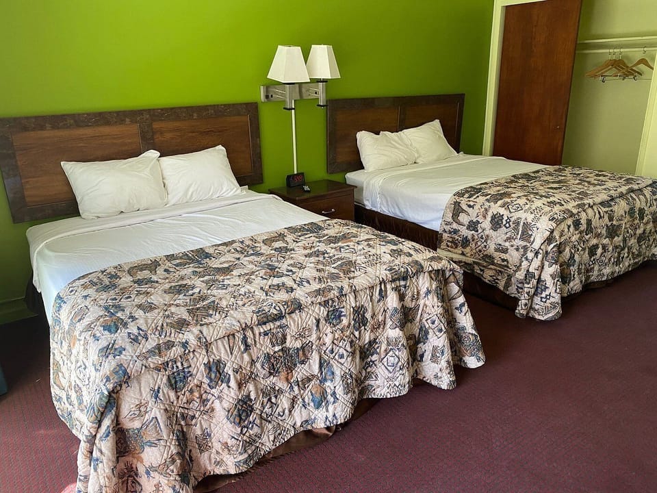 Basic Double Room, Patio, Pool View | Desk, laptop workspace, iron/ironing board (on request), WiFi (free)