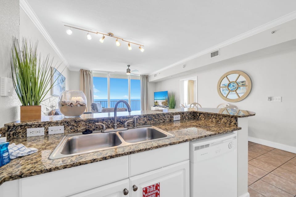 Kitchen with a view