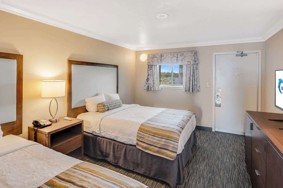 Spacious Bedroom with Coastal Charm 🌴
