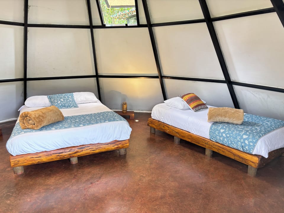 Double or Twin Room, Multiple Beds, Patio, Garden View