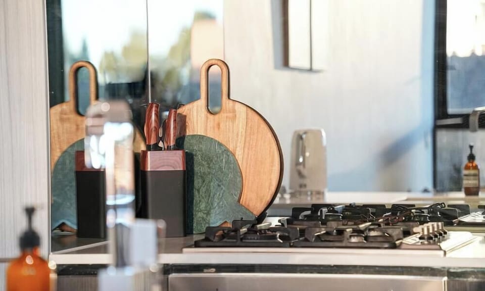 Easy-to-use kitchen for a comfortable stay