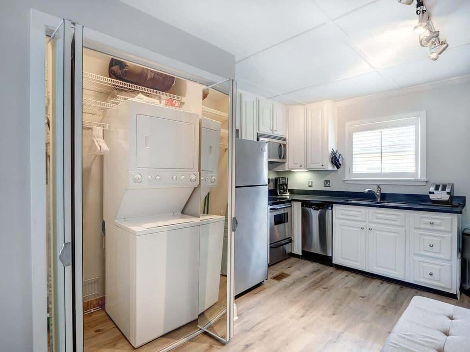 Enjoy the convenience of an in-unit washer and dryer, making longer stays and everyday living effortless!
