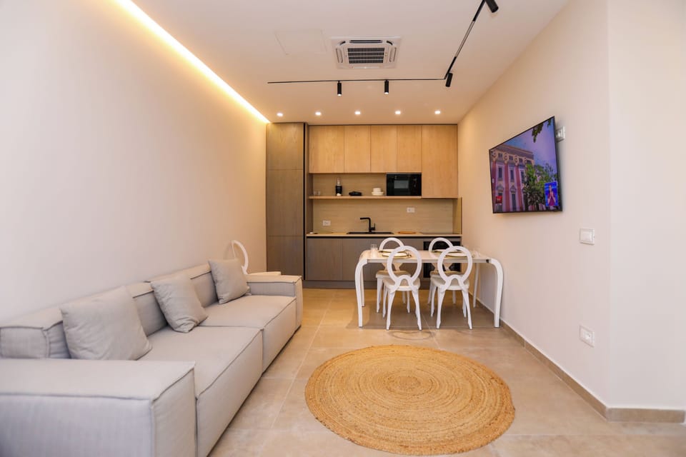 Living and dining room