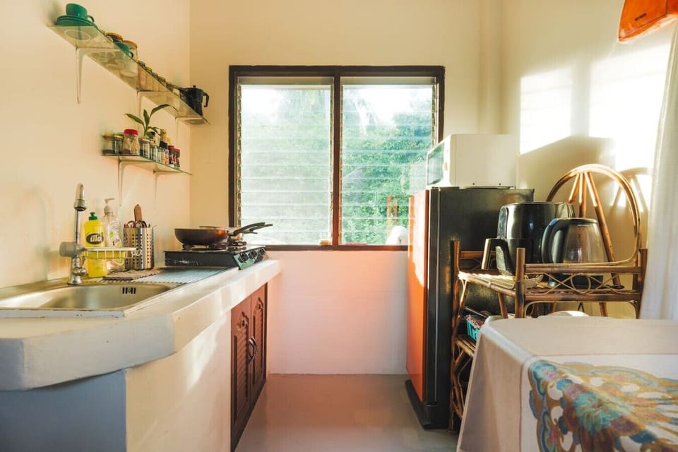 Modern kitchen perfect for long stays