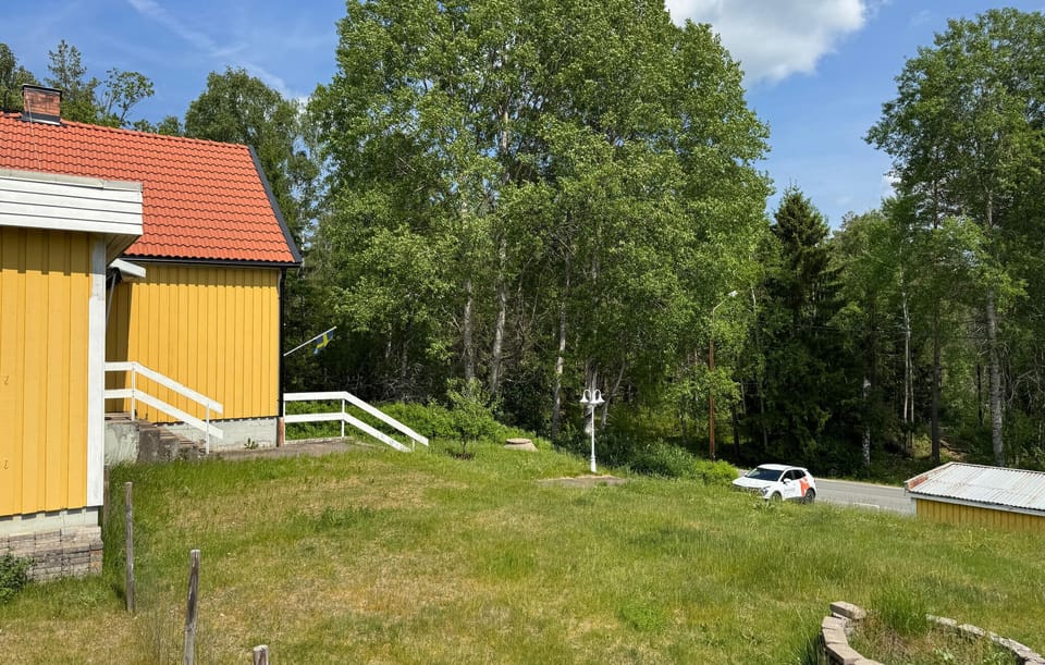 outside