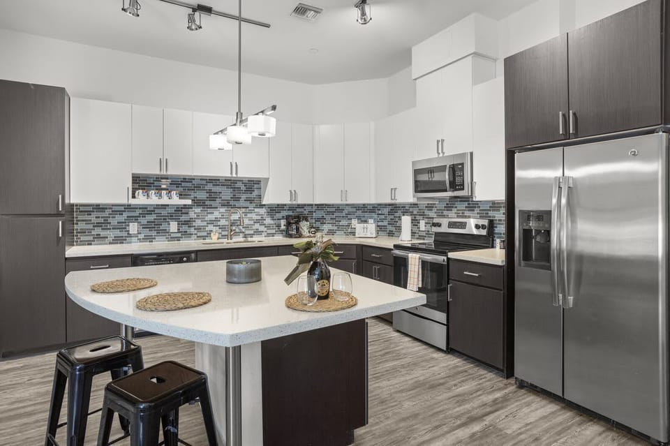 Fully equipped kitchen