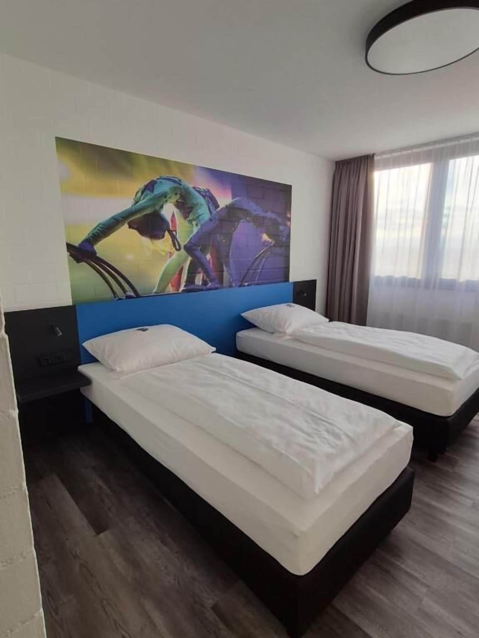 Standard Double Room, City View | Desk, laptop workspace, blackout drapes, free WiFi
