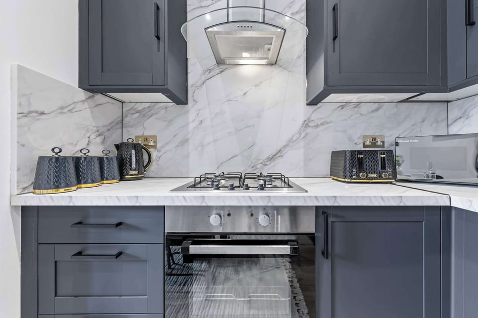 Create memorable meals in this stylish kitchen.