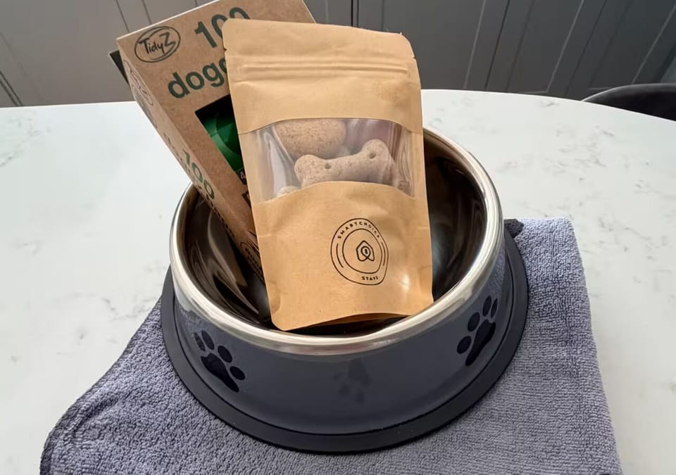 Complimentary Dog Treats for your Four Legged Friends