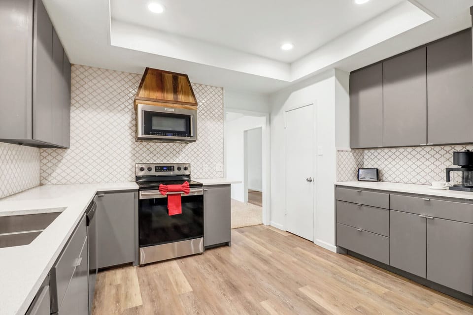 Stainless steel appliances