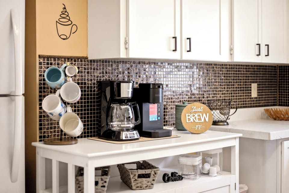 Keep your trip energized at the coffee bar.