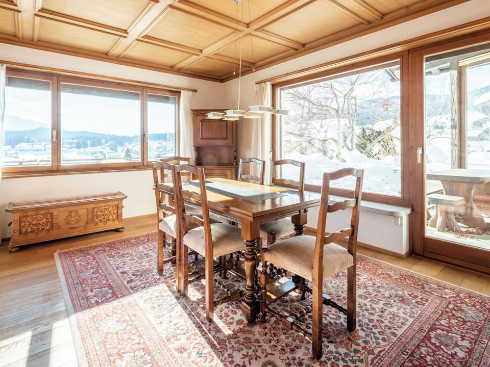 Flooring, Interior Design, Floor, Ceiling, Wood, Furniture, Room, Chair, Wood Flooring, Kitchen & Dining Room Table