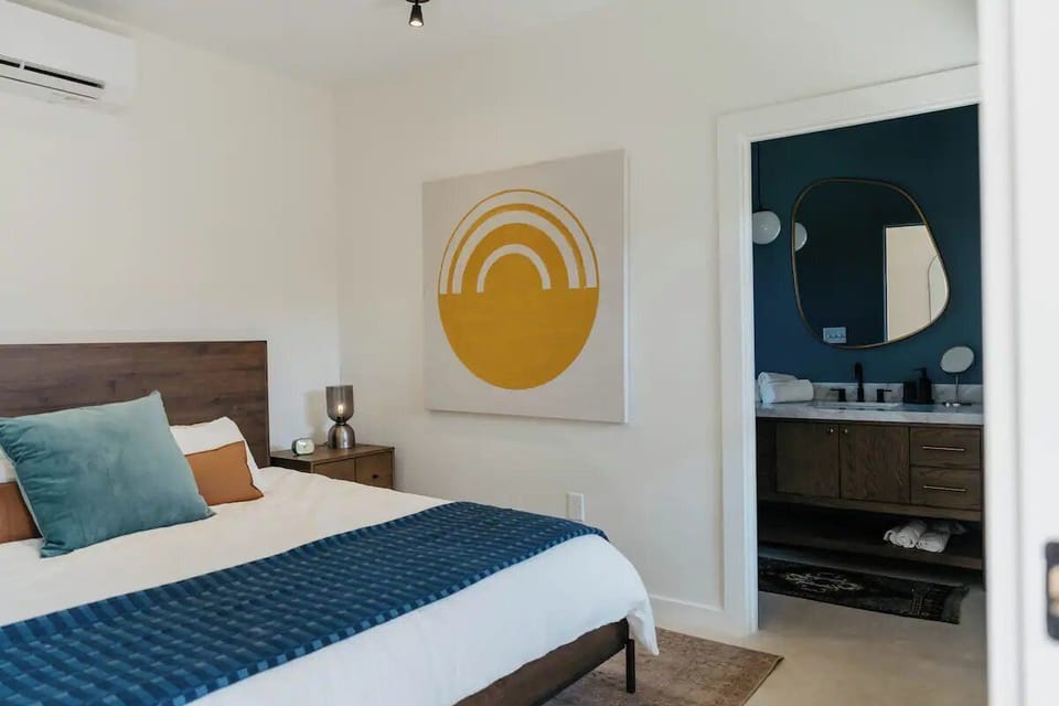 Bedroom. Interior and views may vary based on location and availability.