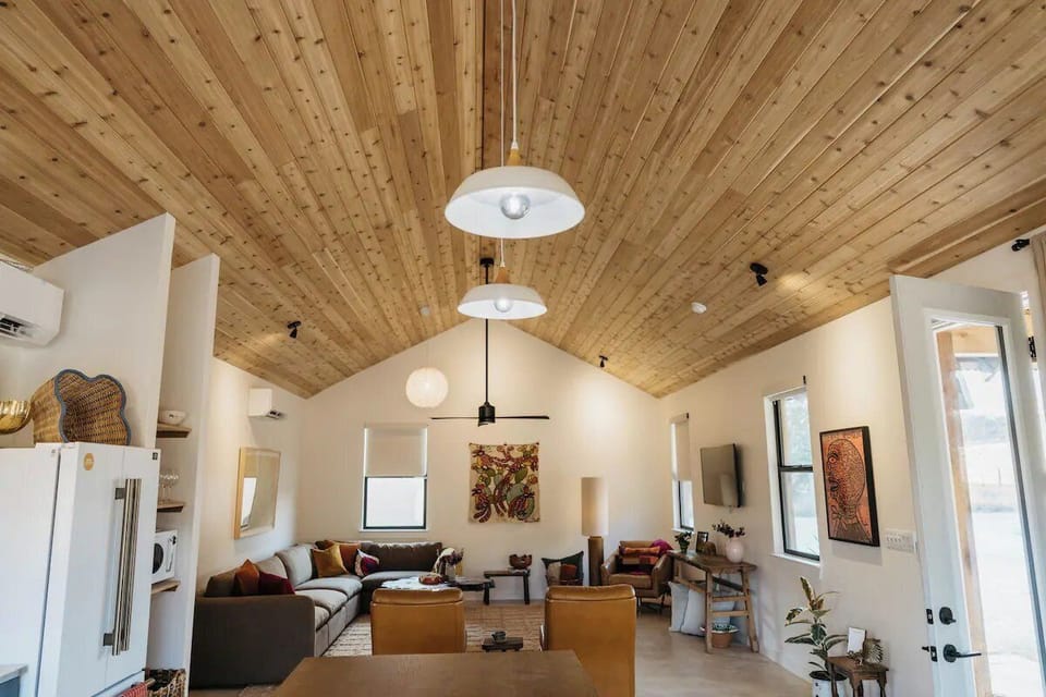 Living area. Interior and views may vary based on location and availability.