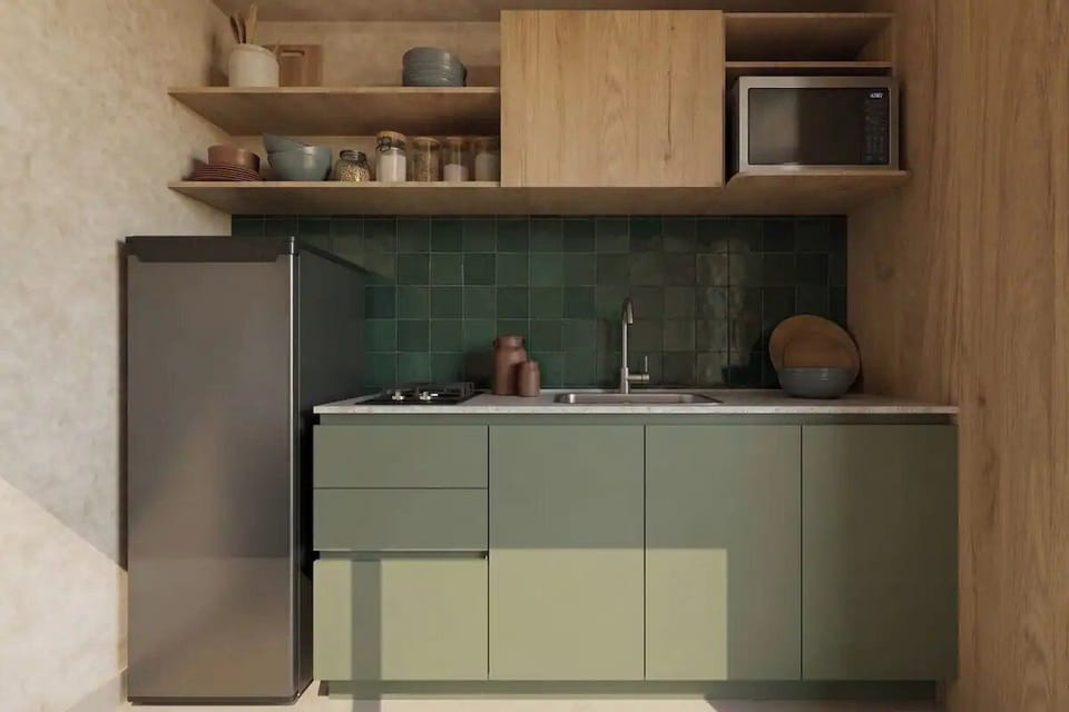 Kitchen. Interior and views may vary based on location and availability.